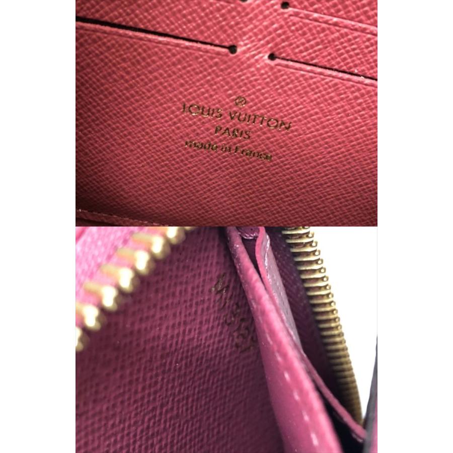 LOUIS VUITTON◇ポルト・カルト・クレディ・円_ダミエ・エベヌ_BRW/PVC