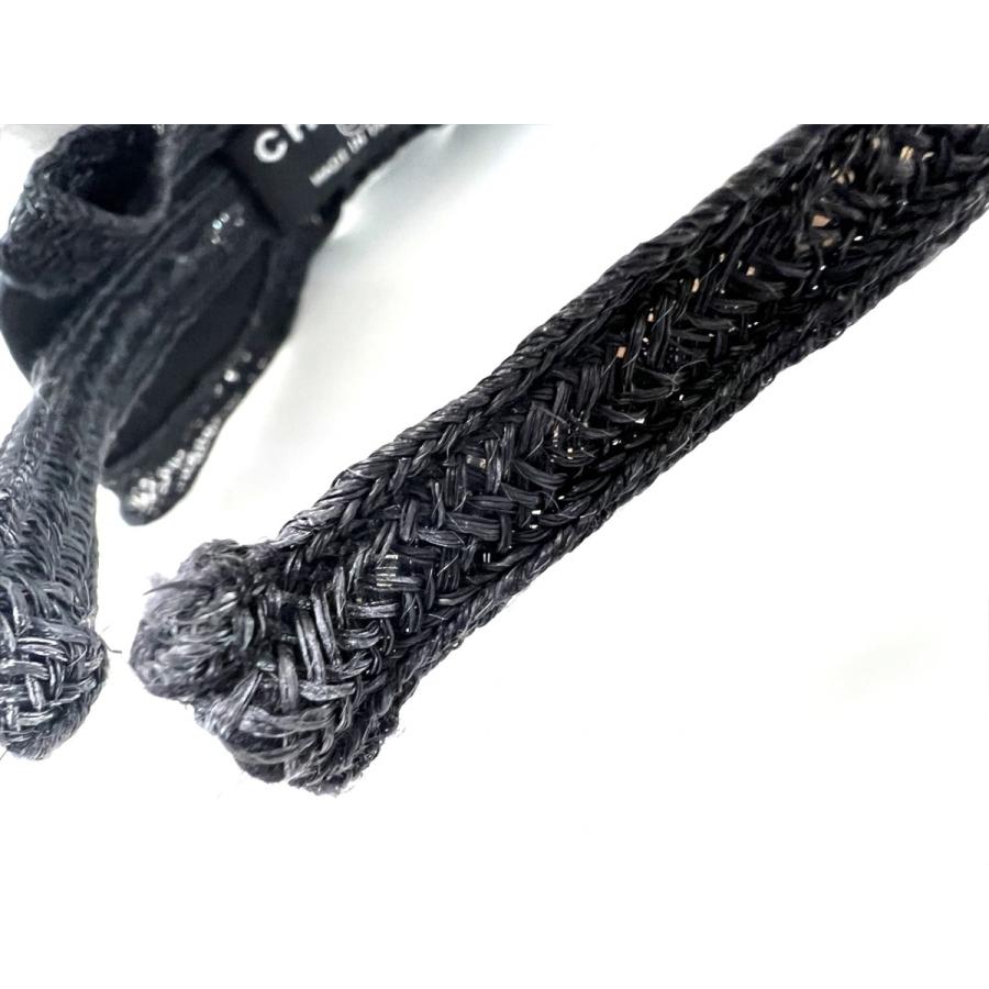 CHANEL　ココマークボタン付　リボンカチューシャ CHANEL 正規品 シャネル ココボタン リボン カチューシャ ヘア