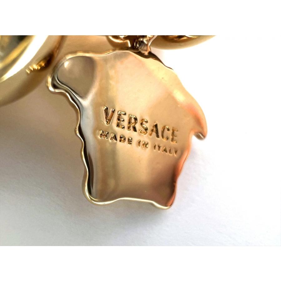 4月8日まで 正規品 美品 22年現行 Versace ヴェルサーチ ラ グレカ チェーンブレスレット Ｍ メデューサ ツイスト 11002275 メンズ 4099｜purishonten｜07