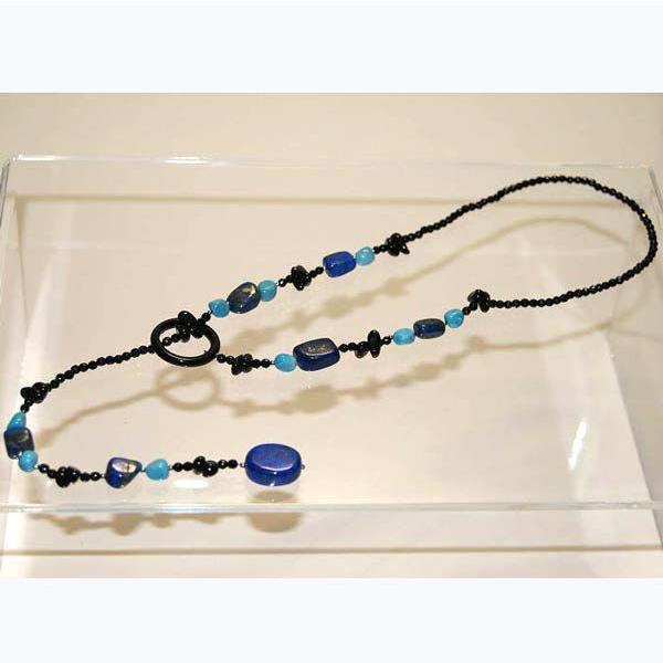 【〜6/6まで出品】 ネックレス レディース 40代 50代 トルコ石 ラピスラズリ 12月誕生石 パワーストーン プレゼント 天然石 【VQL5480605324】(19734円)