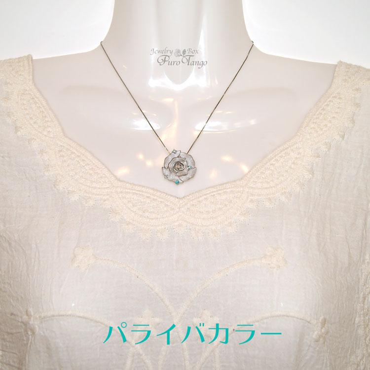 ペンダント トップ 薔薇 バラモチーフ ローズ ジュエリー パワーストーン プレゼント シルバーの画像
