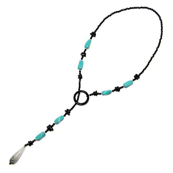 ネックレス レディース 40代 50代 トルコ石 ターコイズ 12月誕生石 パワーストーン プレゼント 天然石