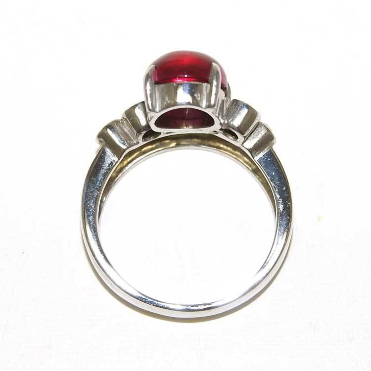 指輪 レディース 40代 リング ルビー 7月誕生石 シンセティック