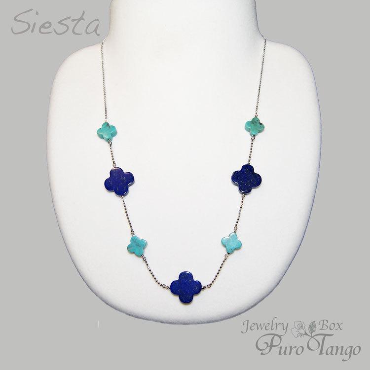 アフリカンターコイズetc.ネックレス＆ブレスレットセット アフリカンターコイズetc.ネックレス＆ブレスレットセット