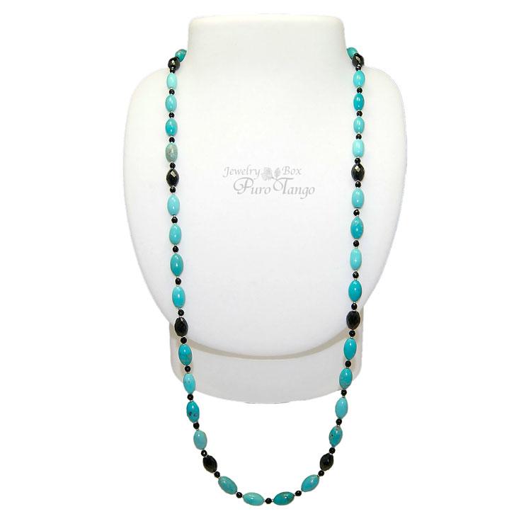 ネックレス レディース 40代 50代 トルコ石 ターコイズ 12月誕生石