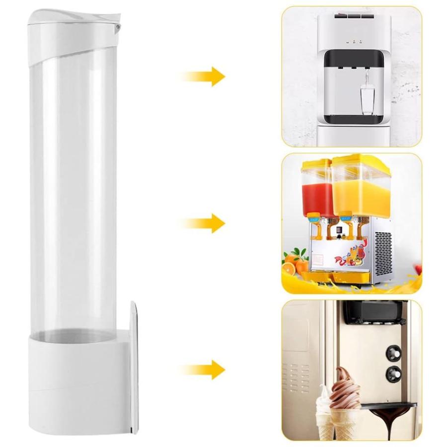 高い素材 Yosoo カップディスペンサー 使い捨てコップ用 ホルダー カップ 紙コップホルダー マグネット カップメイト ホワイト カップスタンド 値引 Kwsrbd Com
