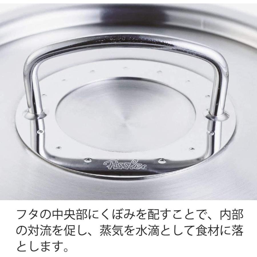いラインアップ ソースパン プロコレクション 片手鍋 Fissler フィスラー シルバー 0 ドイツ製 ガス火 Ih対応 浅型 ステンレス 16cm Ih 電磁調理器
