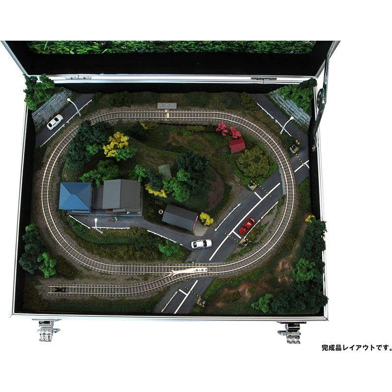 ★レア物 新品未開封 ロクハン Zゲージ ミニトランクレイアウト 高台タイプ 組立式 S063-1 鉄道模型用品 【I1297020234】(46702円)