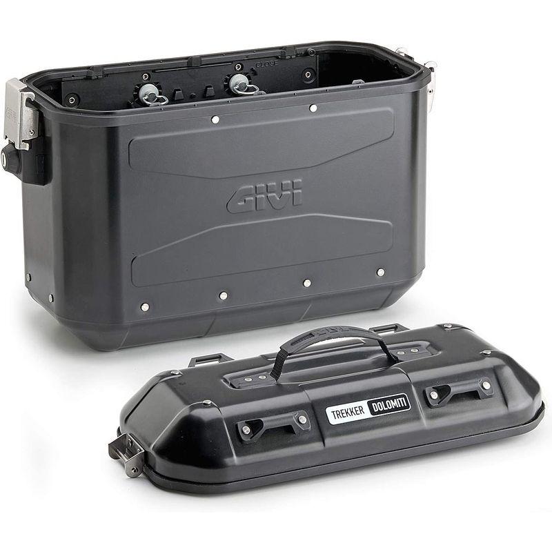 ブランド GIVI (ジビ) バイク用 サイドケース 各36L ブラック アルミ製 左右セット TREKKER DOLOMITI DLM36BPACK 【GMS1738208958】(62588円)