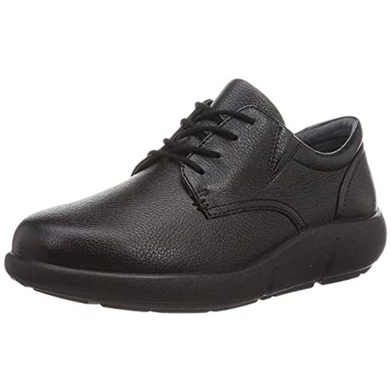 アキレスソルボ ウォーキングシューズ 国産 本革 3E SRL 4740 レディース ブラック 22.5 cm