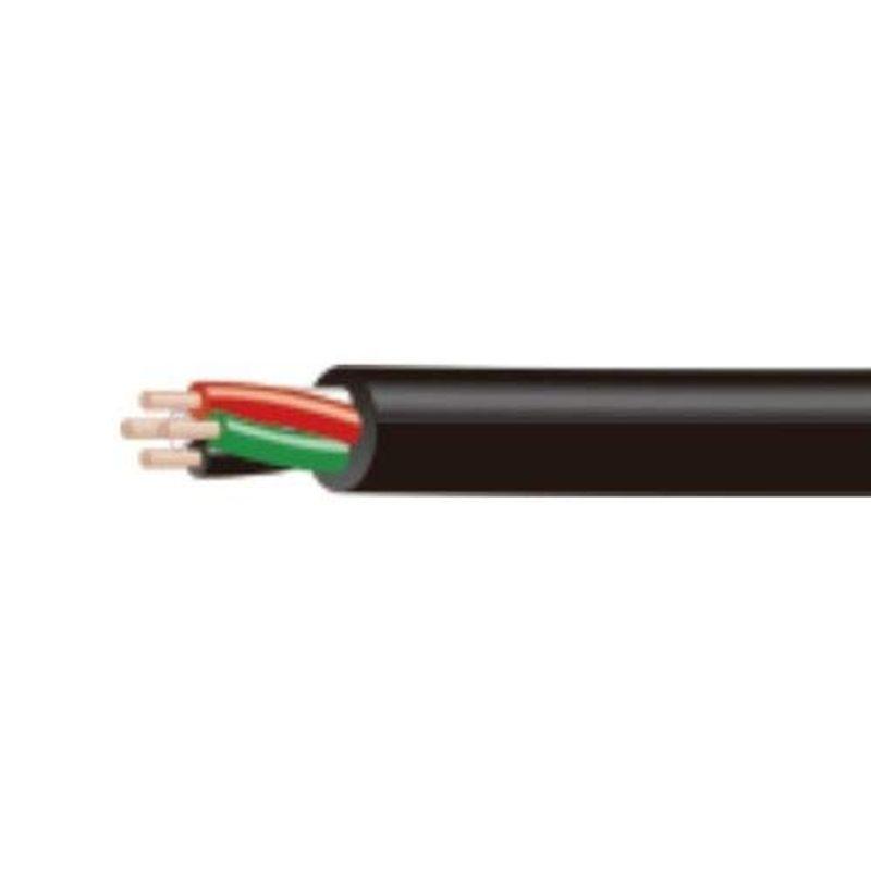 富士電線工業 300V 耐熱ソフトビニルキャブタイヤ丸形コード ソフトVCTFプラス 2心X0.75SQ 黒 100m 通販 富士電線工業 300V ビニルキャブタイヤ丸形コード VCTF 3心X1.25SQ 灰 20m