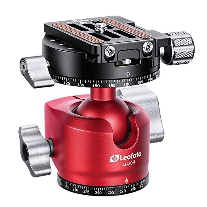 Leofoto LH-30R (RD) 自由雲台 (NP-50付) レッド / 国内正規輸入品