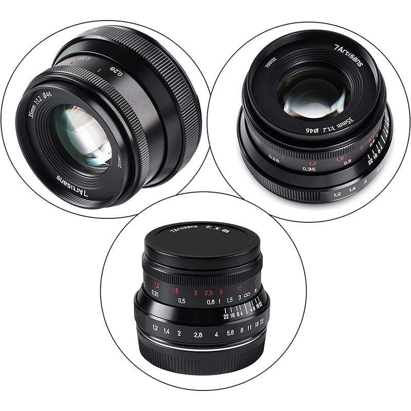 7artisans 35mm f1.2 ii Nikon Z?マウント 広角レンズ 交換レンズ 手動フォーカス APS-C 単焦点 レンズ f1 35mm ii Nikon マウント 広角レンズ 交換レンズ 手動フォーカス APS 単焦点 レンズ サイズ