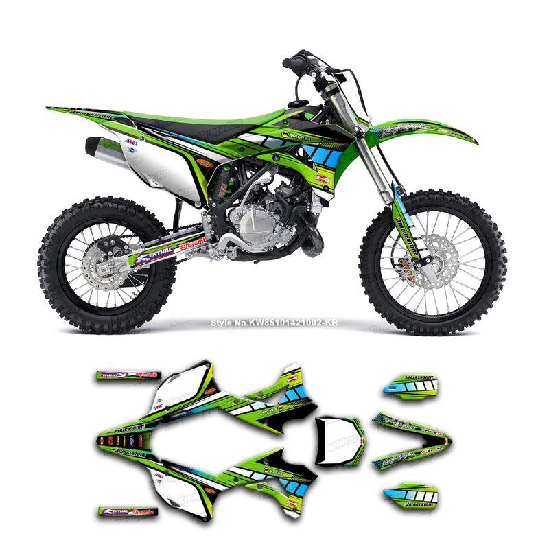 KUNGFU GRAPHICS（カンフー グラフィックス) DIRT BIKEダートバイクカスタムデカール フルキット ビニールステッカー