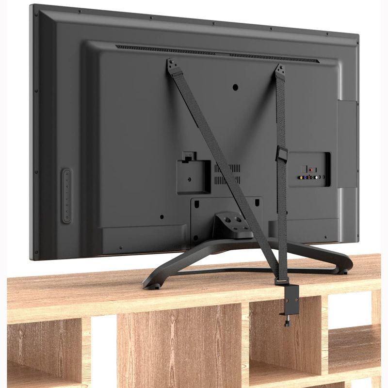 ついに入荷 液晶テレビ 転倒防止ベルト 転倒防止 地震 安全対策 地震対策 テレビ 薄型テレビ用転倒防止具