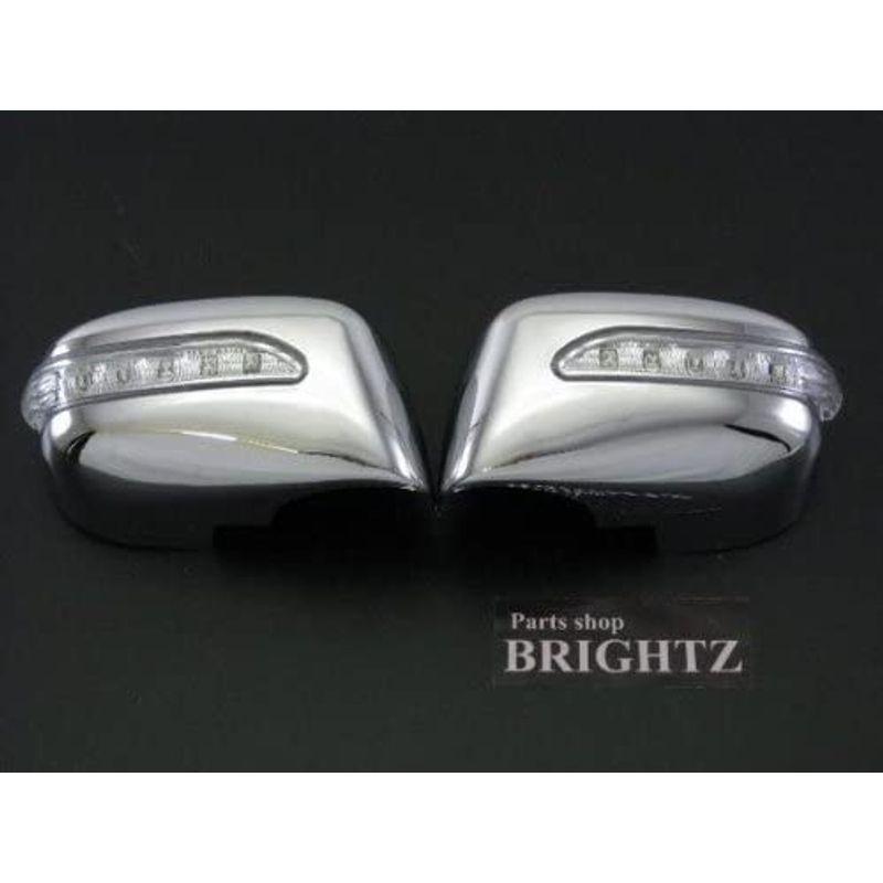 新作から定番まで BRIGHTZ キューブキュービック Z11 LEDウィンカーミラーカバー クロームメッキタイプ MIR-SID-148 5374