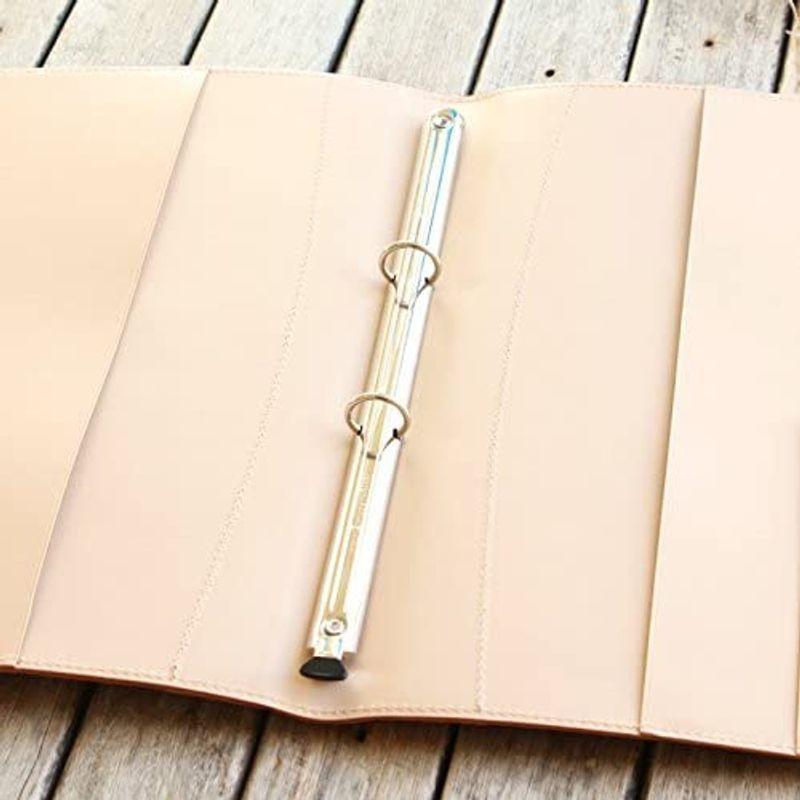 納得できる割引 ブラン クチュール Blanccouture オリーブフィーユ 2穴 19ｍｍリング 本革リングファイル サイズ バインダー Lospinos Sa Com