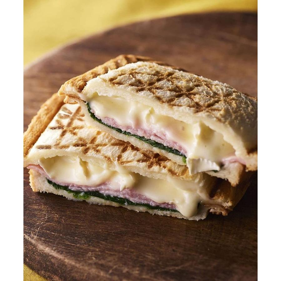 Bruno グリルサンドメーカー ダブル タイマー付き プ 電気 おしゃれ サンドイッチ 食パン 朝食 耳まで焼ける パン ホットサンドメーカー