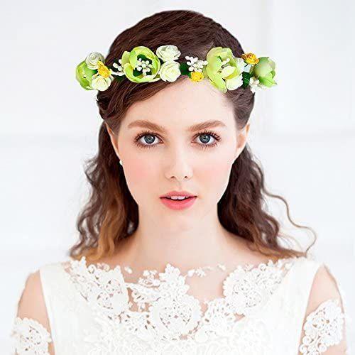 新作人気モデル 花かんむり 花冠 ヘッドドレス 髪飾り コサージュ ウエディング ドレス花冠 Fhkan013gn Westcoastmoke Com