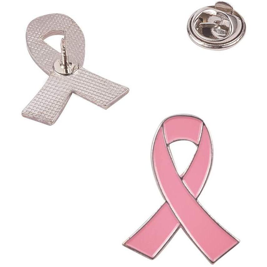 Wandicピンクリボンブローチ 個 乳がん意識 ラペルピン ピンクリボン運動 シンボル ピンクリボンピンバッジ女性のための Purpleswallow 通販 Yahoo ショッピング