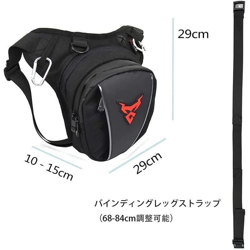 バイク用 レッグバッグ Forbestly バイクウエストバッグ ホルスターバッグ3室構造 防水 メンズ ウェストポーチ ヒップバッグ 多機 Purpleswallow 通販 Yahoo ショッピング