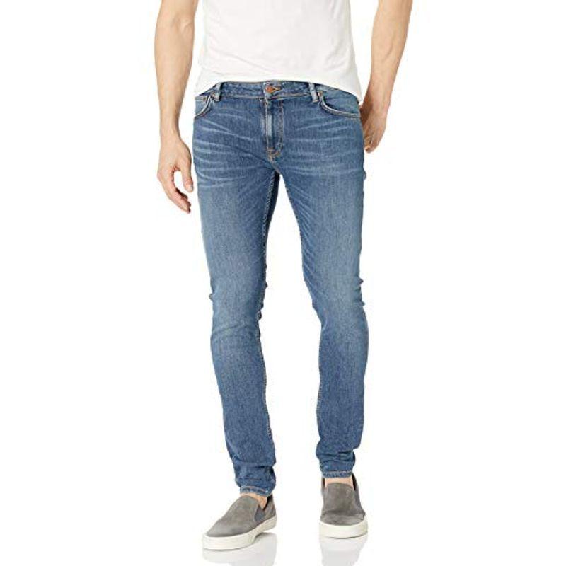純正 販売 Nudie Jeans スキニーリンダークブルー ネイビー Us サイズ 30 30 カラー ブルー お買上特典 Www Superavila Com