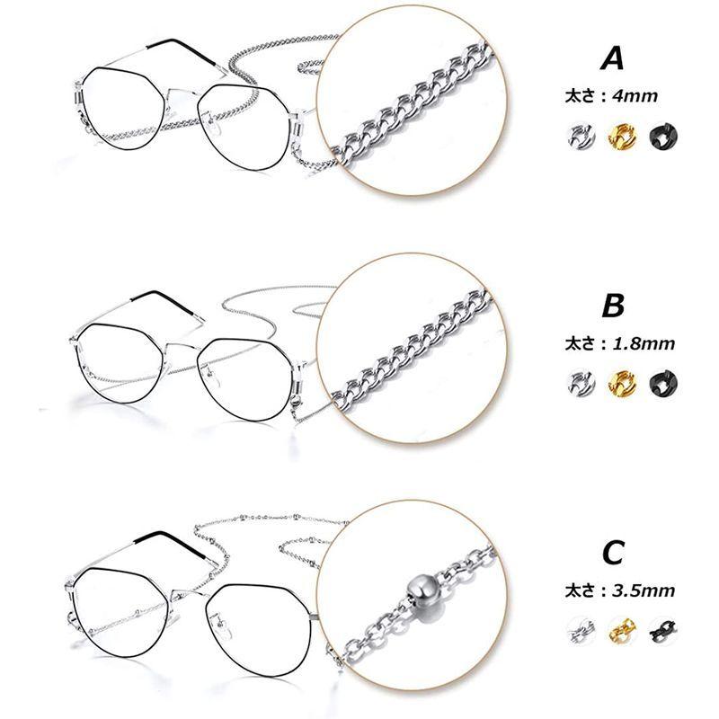 ChainsPro メガネチェーン 眼鏡 ストラップ 70cm 喜平チェーン シルバー サージカルステンレス シンプル 男女兼用 :20220117124737-00001:purpleswallow - 通販 - Yahoo!ショッピング ChainsPro メガネチェーン 眼鏡 ストラップ 70cm 喜平チェーン シルバー サージカルステンレス シンプル 男女兼用 :20220117124737-00001:purpleswallow - 通販 - Yahoo!ショッピング