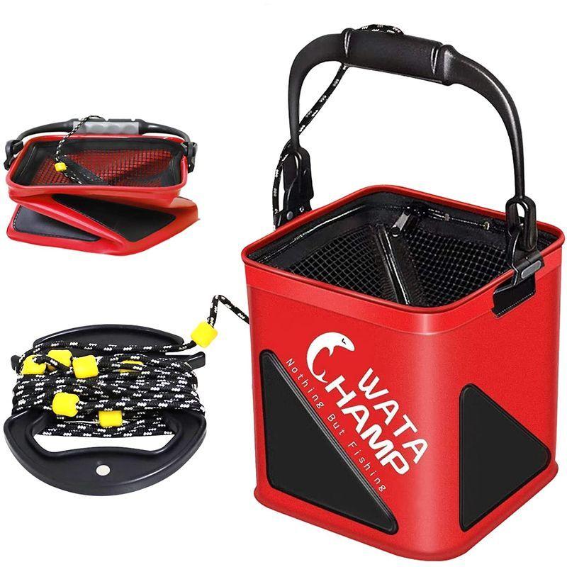爆安 Neer バッカン 28L ブラック 水汲みバケツ付き タックルボックス