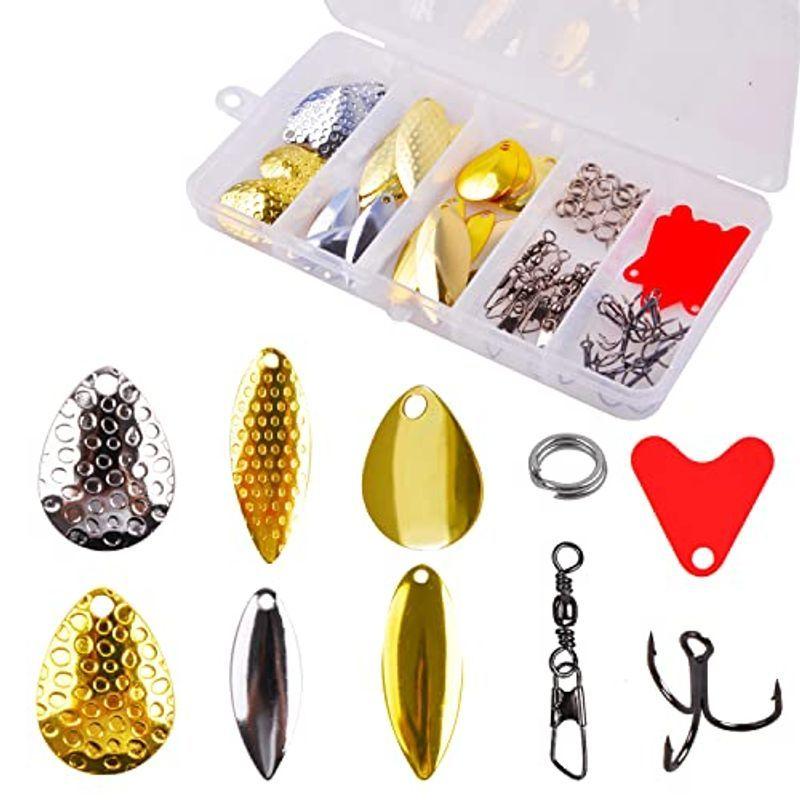 ルアーブレード 釣りブレード セット ブレードチューン コロラドブレード ウィローブレード スピナーブレード ブレードルアー自作 Diy釣り Purpleswallow 通販 Yahoo ショッピング