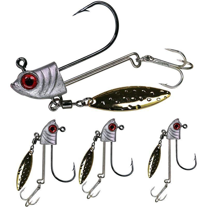 ブレード付きジグヘッド 17g 5個セット 保証書付 5個セット