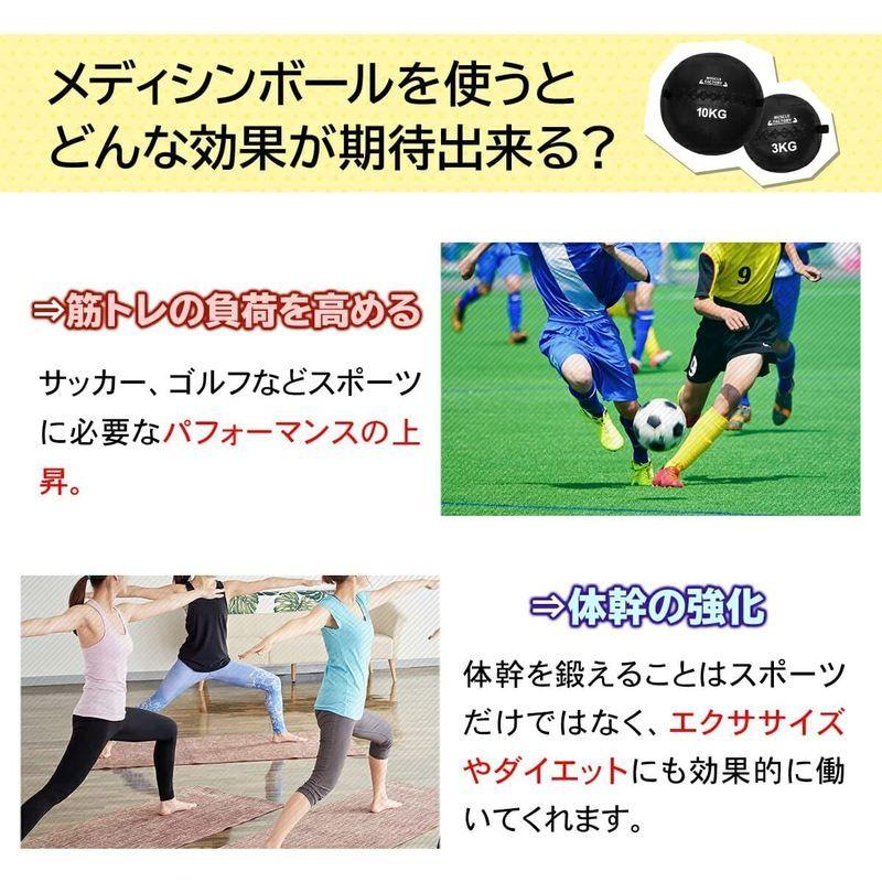 超安い Muscle Factory メディシンボール 8kg ソフト ウォールボール 体幹 トレーニング 筋トレ ボール 筋トレ器具 Materialworldblog Com