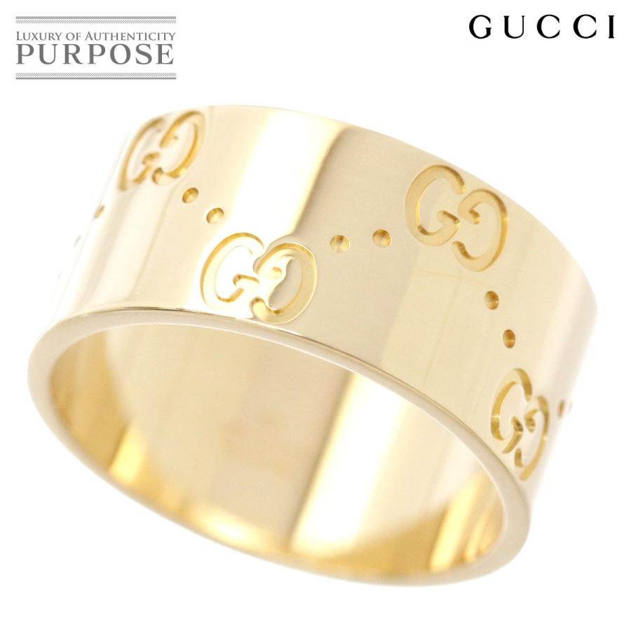 完売 グッチ アイコン アイコン ワイド 14 リング K18yg Gucci 14 18金イエローゴールド 750 指輪 Gucci 京都利右ヱ門 D17e4abd Tegsat Com Br