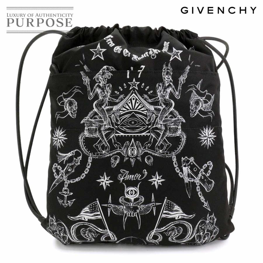 ラッピング無料 返品も保証 新品 未使用 ジバンシィ Givenchy バックパック リュック ナイロン ブラック ホワイト Bj シルバー 金具 Purposeパーパス ヤフー店 通販 Yahoo ショッピング 限定品 Bibliatech Com