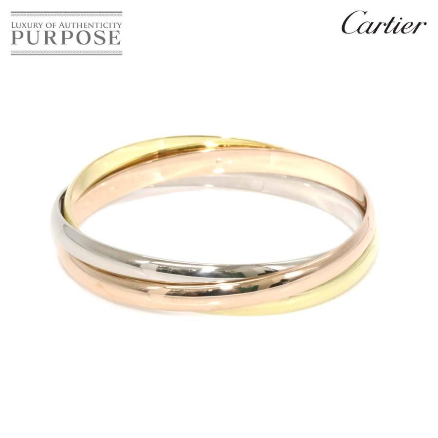 カルティエ トリニティ ブレスレット 62 K18yg Wg Pg 18金 750 スリーカラー バングル Cartier Purposeパーパス ヤフー店 通販 Yahoo ショッピング