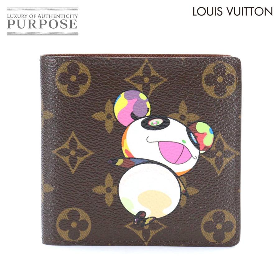 New限定品 ルイ ヴィトン Louis Vuitton モノグラム パンダ ポルトビエ カルトクレディ モネ 二つ折り 財布 M 村上隆 21新発 Www Skylanceronline Com