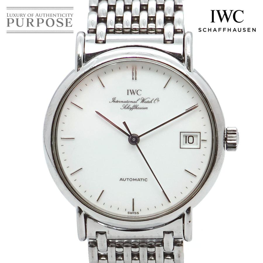 Iwc ポートフィノ デイト 34mm Ref 3513 1 Cal 37521 21石 自動巻 Oh済 1991年頃 Used