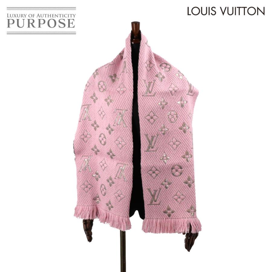 未使用 ルイ ヴィトン Louis Vuitton エシャルプ ロゴマニア シャイン マフラー ウール ローズバレリーヌ ピンク M Purposeパーパス ヤフー店 通販 Yahoo ショッピング