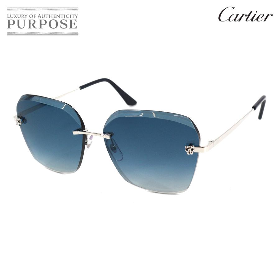Sale 公式通販 直営店限定 新品 未使用 カルティエ Cartier パンテール パンサー サングラス シルバー ブルー グラデーション ツーポイント Ct0147s Purposeパーパス ヤフー店 通販 Yahoo ショッピング 短納期 早者勝ち Www Yalaphone Com