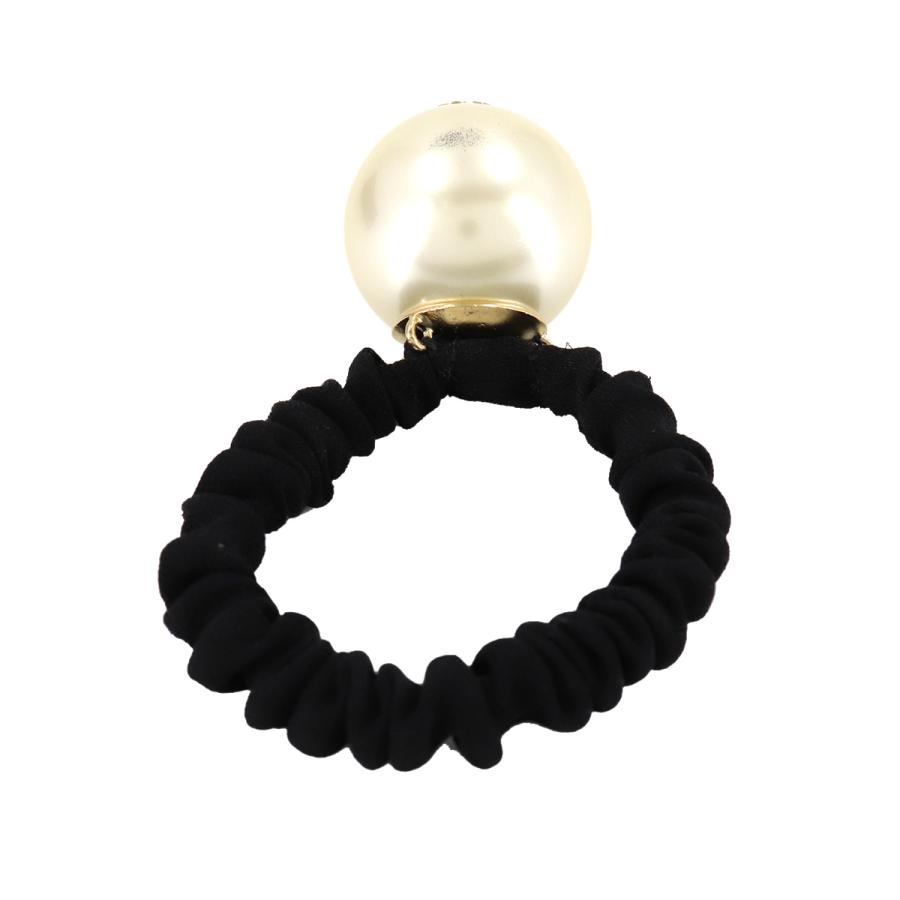 新品同様 シャネル Chanel フェイクパール ココマーク ヘアゴム ホワイト ゴールド ブラック A636 F15v ヘアアクセサリー Purposeパーパス ヤフー店 通販 Yahoo ショッピング