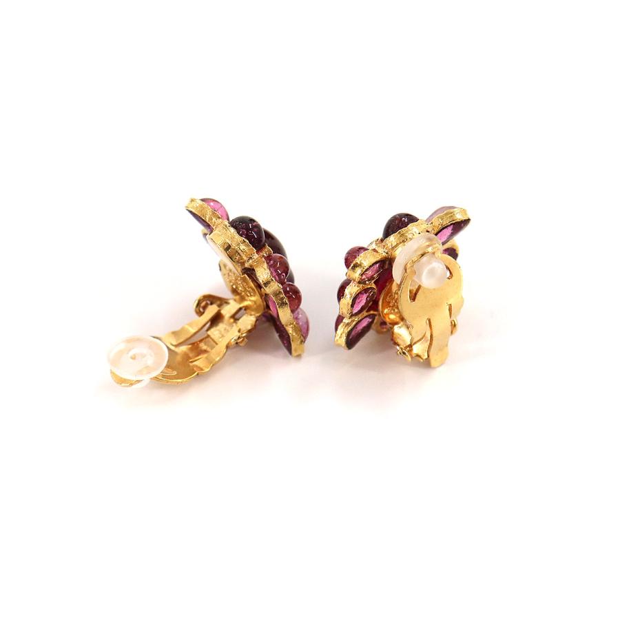 CELINE ストーン付き イヤリング イエロー イヤリング | filmekimi