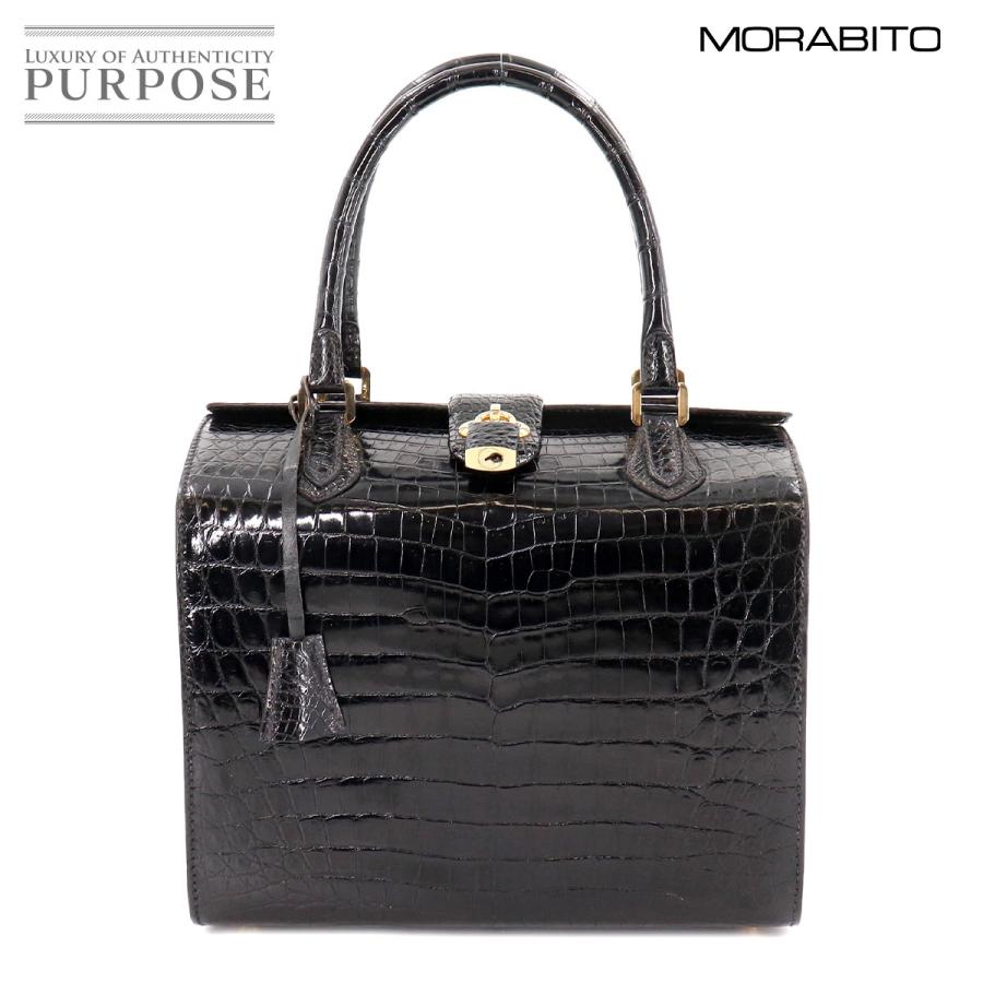 モラビト MORABITO クロコダイル オルセー ハンド バッグ ブラック ゴールド 金具 90122194 :90122194:PURPOSEパーパス・ヤフー店 - 通販 - Yahoo!ショッピング モラビト MORABITO クロコダイル オルセー ハンド バッグ ブラック ゴールド 金具 90122194 :90122194:PURPOSEパーパス・ヤフー店 - 通販 - Yahoo!ショッピング