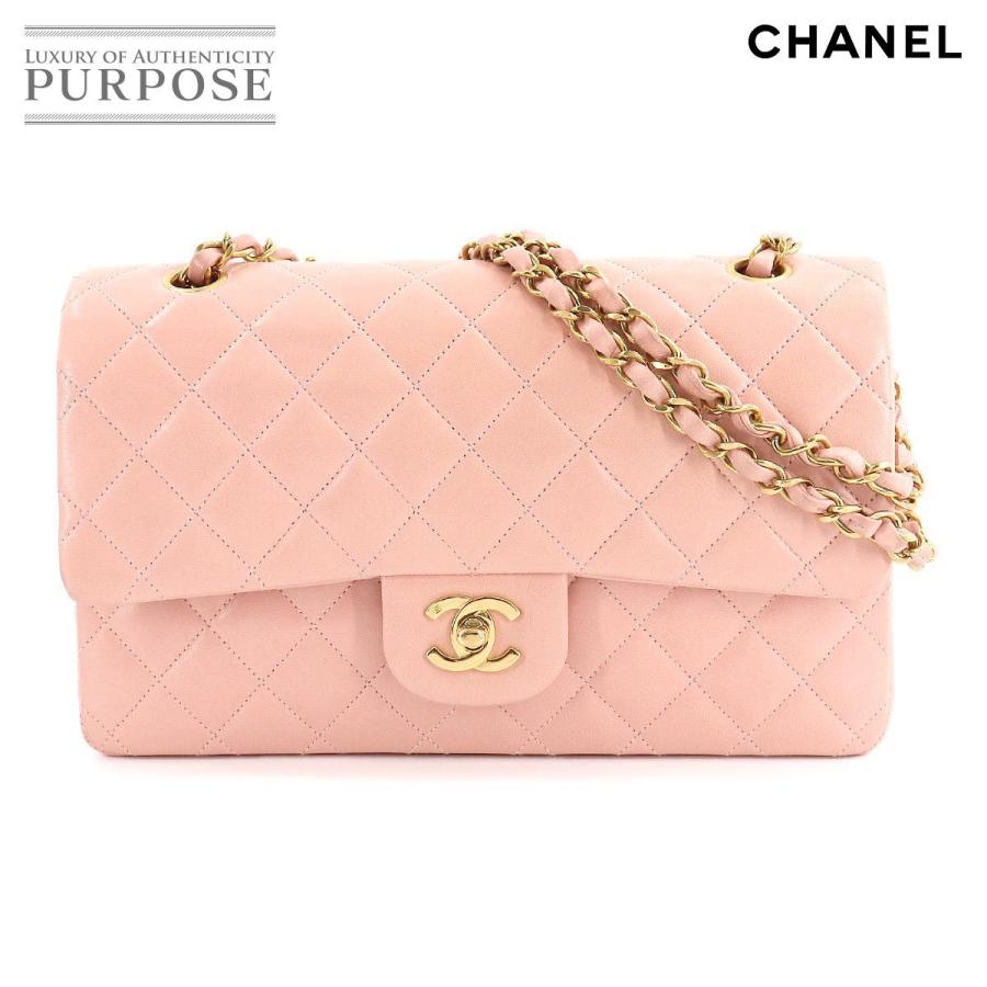 新品同様 シャネル Chanel マトラッセ 25 チェーン ショルダー バッグ レザー ピンク A ゴールド 金具 ヴィンテージ Purposeパーパス ヤフー店 通販 Yahoo ショッピング