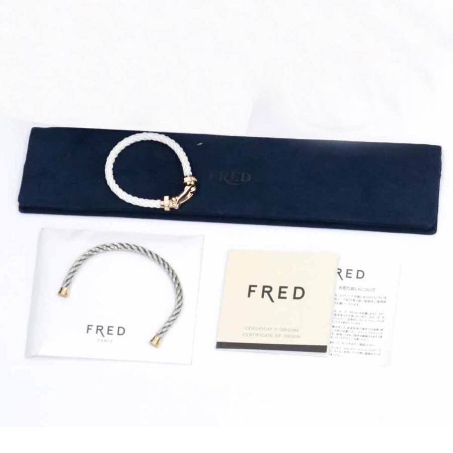 人気ブランド フレッド Fred フォース10 ブレスレット 18 ラージ Lm K18 Wg ホワイトゴールド 750 レディース メンズ Bj 注目ブランド Primedical In
