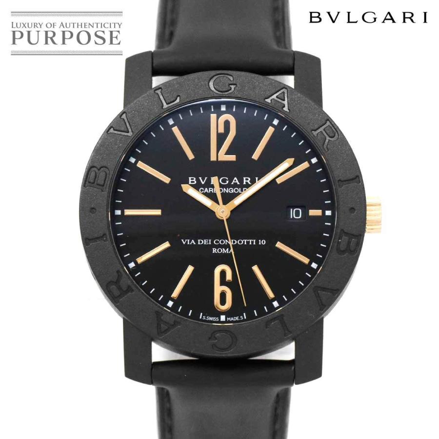 人気の新作 カーボンゴールド ブルガリブルガリ ブルガリ 腕時計 40cl カーボンゴールド ブルガリブルガリ ブルガリ 40cl Bvlgaribvlgari ウォッチ 自動巻き オートマ 裏スケルトン 文字盤 ブラック デイト 腕時計 メンズ メンズ腕時計 Digitalka Sk