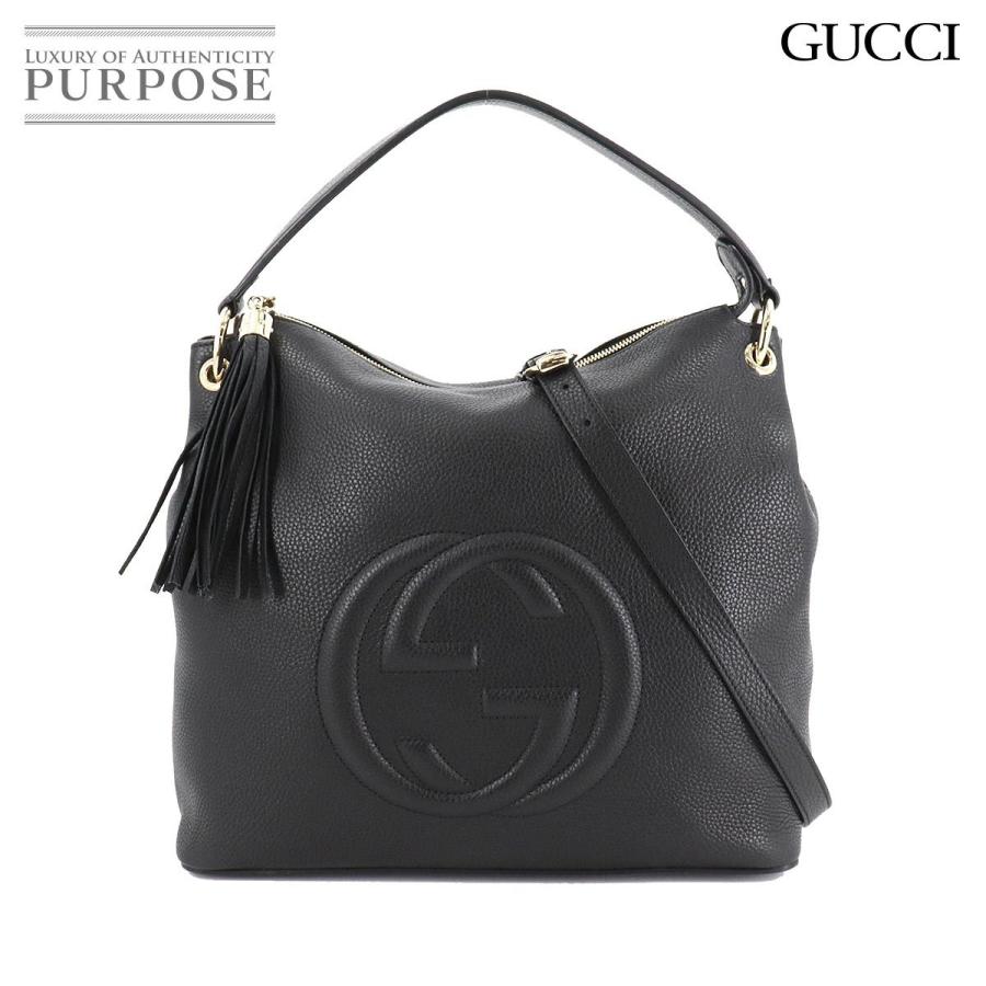 予約販売 GUCCI グッチ ソーホー インターロッキングG 2wayバッグ - ショルダーバッグ