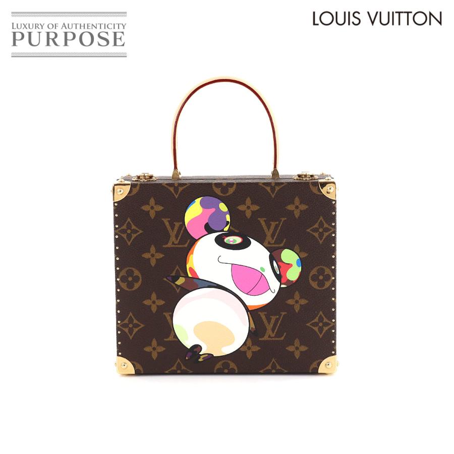 未使用 展示品 ルイ ヴィトン LOUIS VUITTON モノグラム パンダ ジュエリー ボックス ケース 村上隆 M92478 ゴールド 金具  90136234 : 90136234 : PURPOSEパーパス・ヤフー店 - 通販 - Yahoo!ショッピング