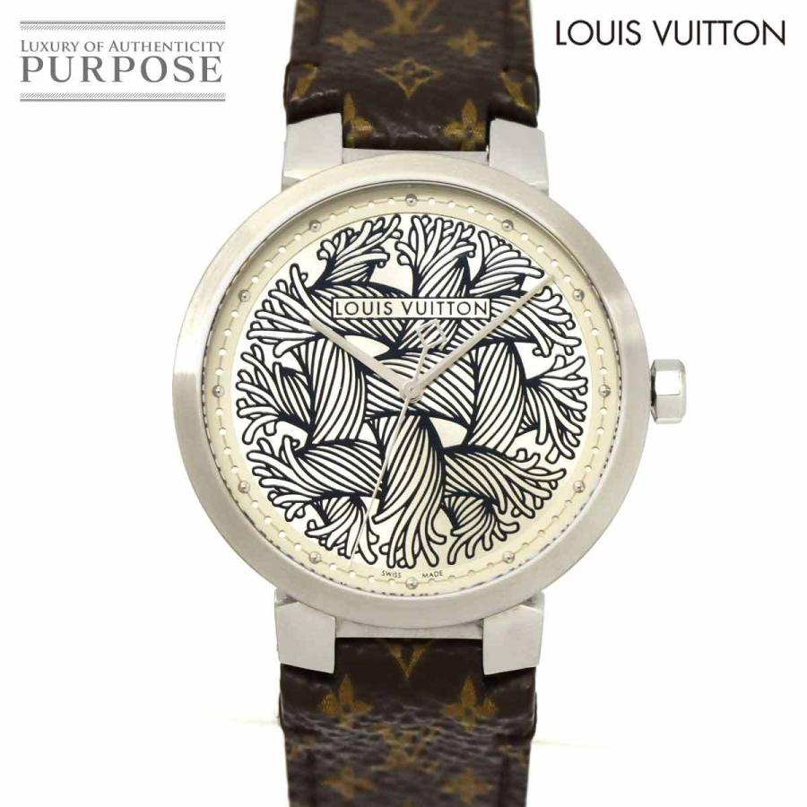 ルイ ヴィトン Louis Vuitton タンブール クリストファーネメス 50本限定 Q1d04 メンズ 腕時計 シルバー 文字盤 クォーツ Tambour Purposeパーパス ヤフー店 通販 Yahoo ショッピング