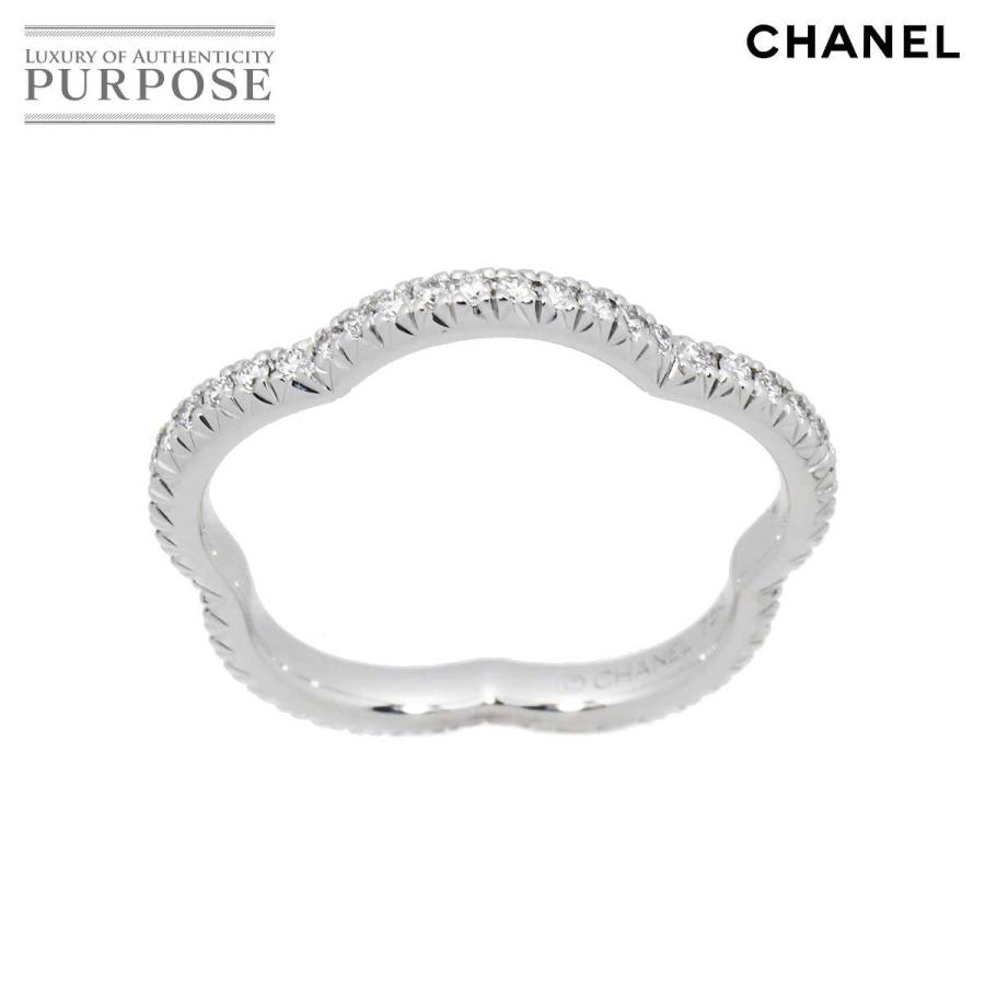 シャネル CHANEL カメリア フルダイヤ #50 リング K18 WG ホワイトゴールド 750 指輪 Camellia Diamond Ring  :90140810:PURPOSEパーパス・ヤフー店 - 通販 - Yahoo!ショッピング