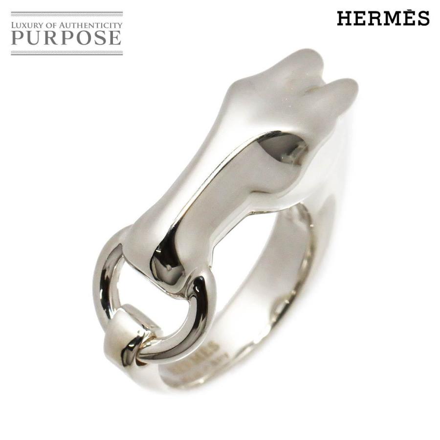 エルメス HERMES ギャロップ ホース #53 リング SV シルバー 925 指輪 Galop Horse Ring 90145482