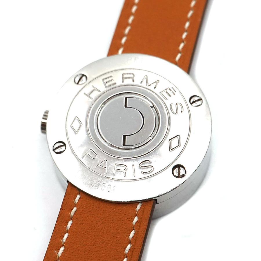 エルメス HERMES パスパス PP1.210 レディース 腕時計 ホワイトシェル 文字盤 クォーツ ウォッチ Pass Pass